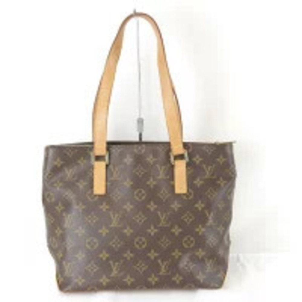 Louis Vuitton Piano Handbag canvas mal Cabas Monogram Brown